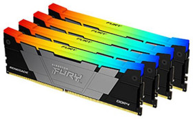 Kingston FURY Renegade RGB Pamięć robocza do PC - zestaw DDR4 32 GB 4 x 8 GB Non-ECC 3200 MHz 288 pin DIMM CL16 KF432C16