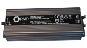 Sterownik LED napięcie wyjciowe: 12V 5A napięcie wejściowe: 100 → 265 V stabilizowany napięciowo 60W RND
