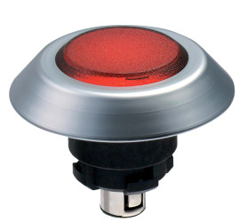 Przycisk, IP67, IP69K, kolor: Czerwony, Schmersal, NMLRT