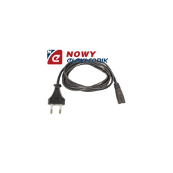 Kabel Zasilający SN-14 3m ósemka Sieciowy 230V