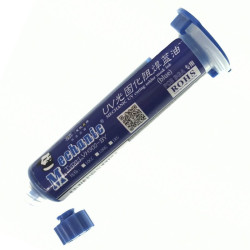 Soldermaska UV niebieska Mechan. izolacja do płytek PCB zabezpieczenie utwardzane UV