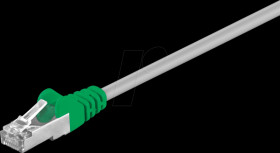 50189 Cat.5e F/UTP cross patch cable CCA green 5.0 m