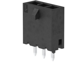 Listwa stykowa PCB 4-pinowe Micro-Fit raster: 3 mm Pionowy 1-rzędowe Molex Otwór przelotowy 600 Vrms W osłonie