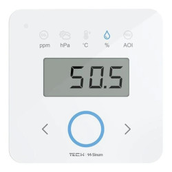 SINUM MC-02m Multiczujnik z wyświetlaczem kolor biały