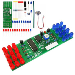 Stroboskop policyjny Zestaw do nauki lutowania DIY Instrukcja PL