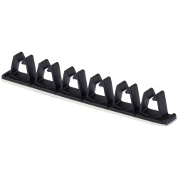 TruComponents 41217 multiple wire clip Blk 20pcs