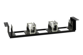 Panel 19cali na 9 złącz telefonicznych (2U) czarny FN/TEL/F-446B