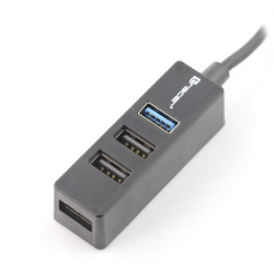 HUB USB C Tracer H21 4-portowy
