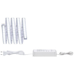Paulmann 70671 MaxLED LED Strip Basic Set &#x2B; Plug, Daylight White, 1.5m