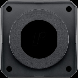 59545 Caravan mounting plate for Berker Integro socket, anthracite