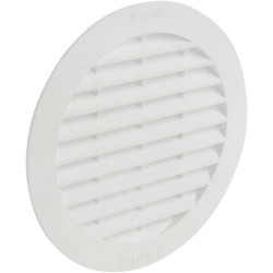Wallair N32820 Vent Grille Plastic 100mm Window Net Circular Connector