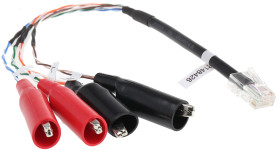 Akcesoria do testerów sieci komunikacyjnych, Adapter przewodu głośnikowego CableIQ™, do uzytku z: Tester kwalifikacji