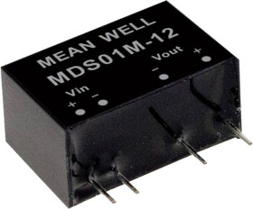 MW Mean Well MDS01L-05 Moduł przetwornicy DC/DC MDS01L-05, 1 W, 200 mA, 1 szt.
