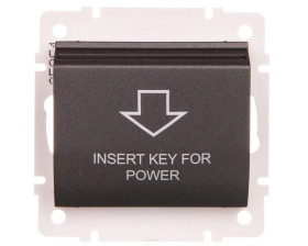 LOGI Łącznik hotelowy z opóźnieniem wyłączenia śrubowy 10AX 250V grafit 021190141 25261