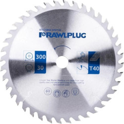 Piła tarczowa do drewna 300x30x20/16x40z RT-CSBW-300T40