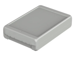 ABS enclosure, (L x W x H) 191 x 125 x 40 mm, light gray (RAL 7035), IP66, 96034245