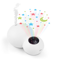 BC-21 Humidifier and projector, white