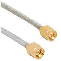 Coaxial cable, SMA plug (straight) to SMA plug (straight), 50 Ω, 0.141&quot; CONFORMABLE, 229 mm, 135101-R2-09.00