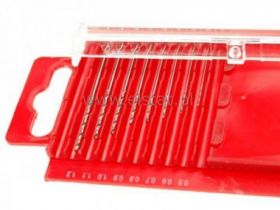 Zestaw wierteł do metalu 7szt 0,5-1,1mm