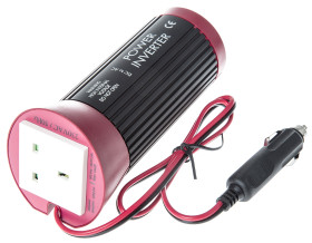 Przetwornica napięcia 12V dc / 230V ac moc wyjściowa 100W Sterling Power 15A 90