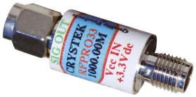 Oscylator, 3-Pin, Obudowa SMA, 11.05 (Dia.) x 33.34mm, -20°C → +70°C.