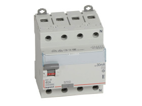Wyłącznik różnicowoprądowy 4P 40A 30mA typ AC P304 DX3 411703 LEGRAND