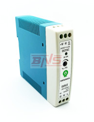 MDIN20W24 zasilacz impulsowy, szyna DIN 24V / 1A / 20W