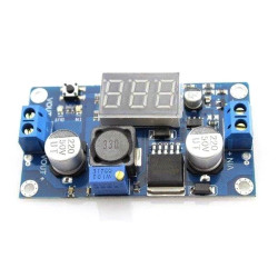 Przetwornica StepDown LM2596S z woltomierzem - DC-DC 2-35V - 3A, obniżająca napięcie