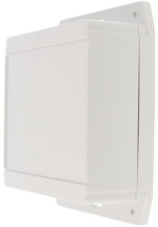 PC enclosure, (L x W x H) 140 x 140 x 62 mm, light gray (RAL 7035), IP68, 1555Q2F42GY