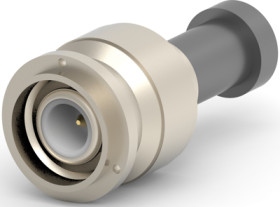 TNC plug 50 Ω, RG-142, RG-142A, RG-142B, crimp connection, straight, 5225555-6