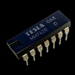 Układ scalony MH7420 DIP14 TESLA – 4-wejściowa bramka NAND