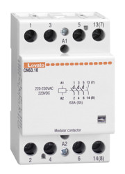 Stycznik 230 V AC Lovato styki: 4 30 A 4NO Śruba CN6310220