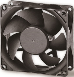 DC axial fan, 12 V, 80 x 80 x 32 mm, 100.94 m³/h, 45.2 dB, ball bearing, SUNON GF80321B1-000U-AE9