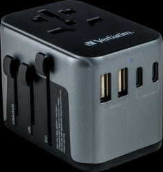 49545 Charging adapter, UTA-03, 30 W 2x USB-A, 2x USB-C 1x USB-C PD, 1
