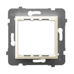 ARIA Adapter podtynkowy systemu OSPEL 45 do serii Aria ecru AP45-1U/m/27