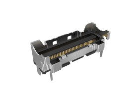 Złacze krawędziowe PCB 74-pinowe, raster 0.6mm , 1-rzędowe, Amphenol Communications Solutions, seria G9912332