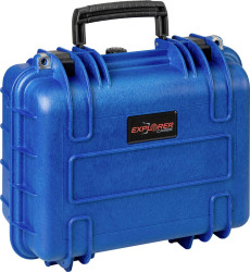 Explorer Cases Walizka outdoorowa 3317HL.N blue navy with pick & pluck foam (S x W x G) 33 x 24 x 17 cm niebieski 3317HL