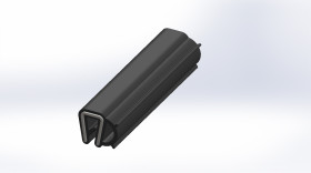 Ochraniacz krawędzi szerokość: 12.5mm Zabezpieczenie krawędzi dł: 20m EPDM