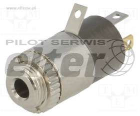 Gniazdo Jack 2,5mm 4-polowe do obudowy