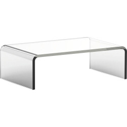 Maul 1951505 Monitor riser Height range: 10 up to 10 cm Transparent