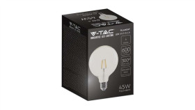 Żarówka Led Filament 6W E27 G125 3000K 600Lm 300St. 214304