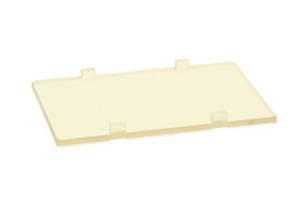 Panel czołowy; ZDFp1004 ABS; ABS; przezroczysty; Kradex; RoHS; UL94-V0