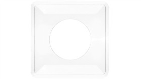 Osłona Ściany Pojedyncza Transparentna Tworzywo Pozioma 2100-02