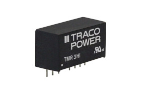 Przetwornica DC-DC, 3W, Uwe 36 → 75 V DC, Uwy ±12V dc, Iwy ±125mA, TRACOPOWER