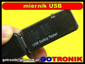 Miernik napięcia i prądu USB J7-t