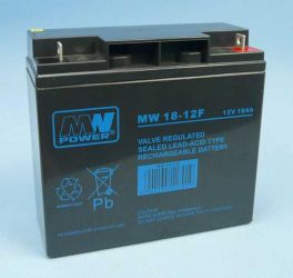 12V/18Ah 181x76x167 F3 MW-18-12F AGM