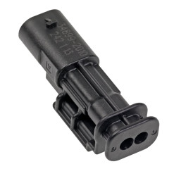 Złącze samochodowe 2-pinowe Molex Męski 13A MXP120 Połączenie zagniatane Złącze samochodowe