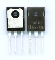 IGW60N120T (G60T120) IGBT 100A 1200V 375W (100/60/150A) TO-247 INFINEON TRANZYSTOR