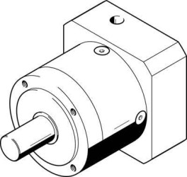 Przekładnia FESTO EMGA-80-P-G5-SST-87 176 Nm 7000 U/min