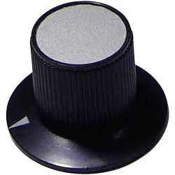 TruComponents 320004 Control knob Black (&#xD8; x H) 29mmx20mm